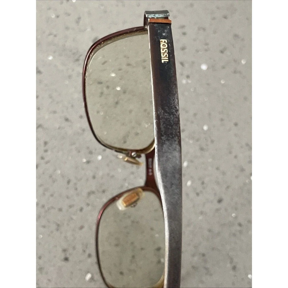 Fossil Womens Eyeglasses Libby 0DC7 52-17 135 FRAMES ONLY Full Rim tortoise